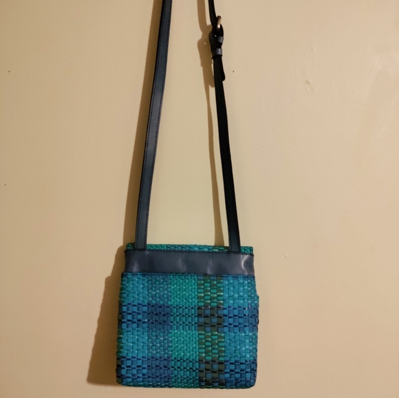Patricia Nash Grenada ribbons & raffia crossbody - Picture 3 of 9